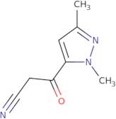 3-(1,3-Dimethyl-1H-pyrazol-5-yl)-3-oxopropanenitrile