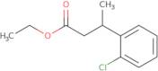 Ethyl 3-(2-chlorophenyl)butanoate