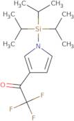 2,2,2-Trifluoro-1-{1-[tris(propan-2-yl)silyl]-1H-pyrrol-3-yl}ethan-1-one