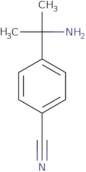 4-(2-Aminopropan-2-yl)benzonitrile