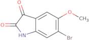 6-Bromo-5-methoxyindoline-2,3-dione
