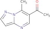 1-{7-Methylpyrazolo[1,5-a]pyrimidin-6-yl}ethan-1-one