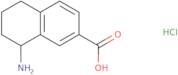 8-amino-5,6,7,8-tetrahydronaphthalene-2-carboxylic acid hydrochloride