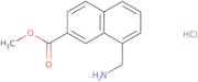 Methyl 8-(aminomethyl)naphthalene-2-carboxylate hydrochloride