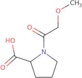 (2S)-1-(2-Methoxyacetyl)pyrrolidine-2-carboxylic acid