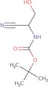 tert-Butyl N-(1-cyano-2-hydroxyethyl)carbamate