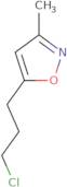 5-(3-Chloropropyl)-3-methyl-1,2-oxazole