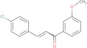 (2E)-3-(4-Chlorophenyl)-1-(3-methoxyphenyl)prop-2-en-1-one