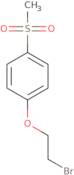 1-(2-Bromoethoxy)-4-methanesulfonylbenzene