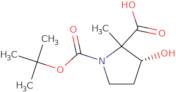 (2S,3R)-1-(Boc)-3-Hydroxypyrrolidine-2-carboxylic acid methyl ester ee