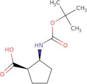 (1R,2S)-2-(Boc-amino)cyclopentanecarboxylic acid