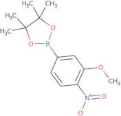 3-Methoxy-4-nitrophenylboronic acid pinacol ester