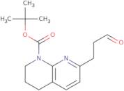 tert-Butyl 7-(3-oxopropyl)-1,2,3,4-tetrahydro-1,8-naphthyridine-1-carboxylate