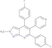 4,6-Bis(4-fluorophenyl)-2-methyl-5-(4-pyridinyl)-2H-pyrazolo[3,4-b]pyridine