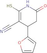 4-(2-Furyl)-2-mercapto-6-oxo-1,4,5,6-tetrahydropyridine-3-carbonitrile