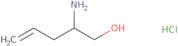 2-Aminopent-4-en-1-ol hydrochloride