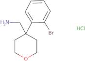 [4-(2-Bromophenyl)oxan-4-yl]methanaminehydrochloride