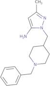 1-[(1-Benzylpiperidin-4-yl)methyl]-3-methyl-1H-pyrazol-5-amine