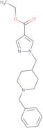 Ethyl 1-[(1-benzylpiperidin-4-yl)methyl]-1H-pyrazole-4-carboxylate