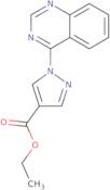 Ethyl 1-(quinazolin-4-yl)-1H-pyrazole-4-carboxylate