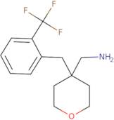 (4-[2-(Trifluoromethyl)phenyl]methyloxan-4-yl)methanamine