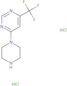 4-(Piperazin-1-yl)-6-(trifluoromethyl)pyrimidine dihydrochloride