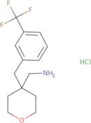(4-[3-(Trifluoromethyl)phenyl]methyloxan-4-yl)methanamine hydrochloride