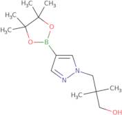 (1-(3-Hydroxy-2,2-dimethylpropyl)-1H-pyrazol-4-yl)boronic acid pinacol ester