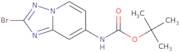 tert-Butyl (2-bromo-[1,2,4]triazolo[1,5-a]pyridin-7-yl)carbamate