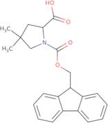 (2S)-1-{[(9H-Fluoren-9-yl)methoxy]carbonyl}-4,4-dimethylpyrrolidine-2-carboxylic acid
