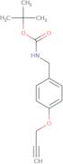 Carbamic acid, N-[[4-(2-propyn-1-yloxy)phenyl]methyl]-, 1,1-dimethylethyl ester