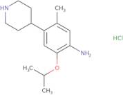 2-Isopropoxy-5-methyl-4-(piperidin-4-yl)aniline dihydrochloride