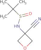 N-(3-Cyanooxetan-3-yl)-2-methylpropane-2-sulfinamide