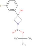 tert-Butyl 3-(3-fluorophenyl)-3-hydroxyazetidine-1-carboxylate