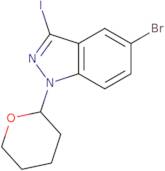 5-Bromo-3-iodo-1-(tetrahydro-2H-pyran-2-yl)-1H-indazole