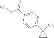 Methyl 6-(1-aminocyclopropyl)pyridine-3-carboxylate