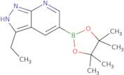 3-Ethyl-5-(4,4,5,5-tetramethyl-1,3,2-dioxaborolan-2-yl)-1H-pyrazolo[3,4-b]pyridine