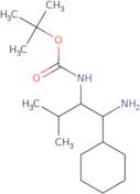 tert-Butyl N-(1-amino-1-cyclohexyl-3-methylbutan-2-yl)carbamate