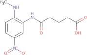 Glutaric acid-2-methylamino-5-nitromonoanilide