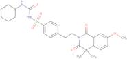 3-Cyclohexyl-1-[4-[2-(7-methoxy -4,4-dimethyl-1,3-dioxo-isoquinolin -2-yl)ethyl]phenyl]sulfonyl-urea