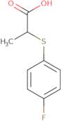 2-[(4-Fluorophenyl)sulfanyl]propanoic acid