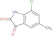 7-Chloro-5-methyl-2,3-dihydro-1H-indole-2,3-dione