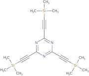 2,4,6-Tris((trimethylsilyl)ethynyl)-1,3,5-triazine