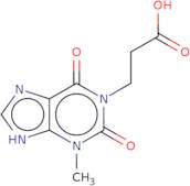 3-(3-Methyl-2,6-dioxo-2,3,6,9-tetrahydro-1H-purin-1-yl)propanoic acid