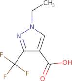 1-Ethyl-3-(trifluoromethyl)-1H-pyrazole-4-carboxylic acid