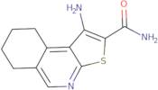 1-Amino-6,7,8,9-tetrahydrothieno[2,3-c]isoquinoline-2-carboxamide