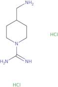 4-(Aminomethyl)piperidine-1-carboximidamide dihydrochloride