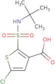 2-(tert-Butylsulfamoyl)-5-chlorothiophene-3-carboxylic acid