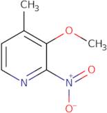 3-Methoxy-4-methyl-2-nitropyridine