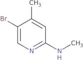 5-Bromo-2-methylamino-4-picoline